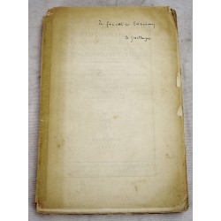 Die Entstehung der Burgerlichen Welt- und Lebensanschauung in Frankreich (I. Band) (Signed)